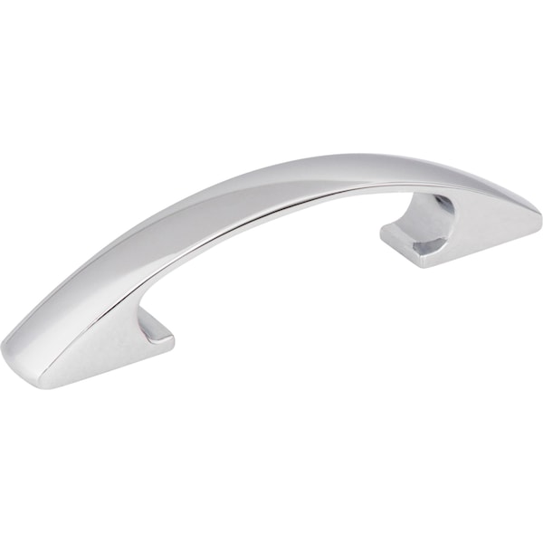 Elements 3" Center-to-Center Polished Chrome Arched Strickland Cabinet Pull 771-3PC - main